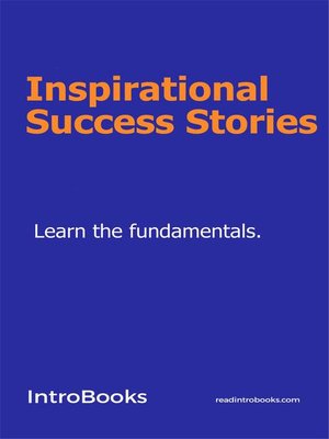 cover image of Inspirational Success Stories